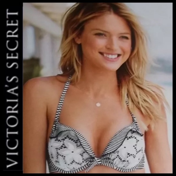 VS Push-Up Ruffle Bikini Top - Picture 2 of 6